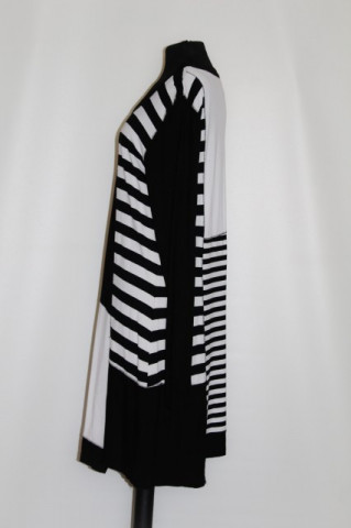 Rochie dungi alb cu negru anii '90