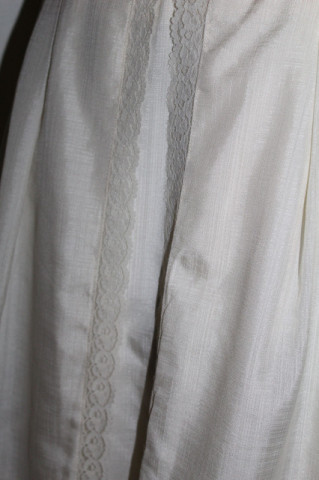 Rochie ivoire cu ornamente de dantelă – romantic retro anii ’70 - Img 7
