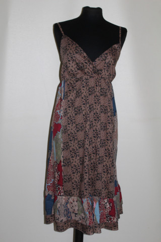 Rochie jungle print repro anii 70 - Img 1