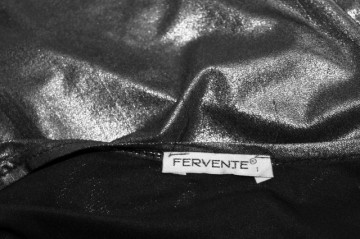 Rochie retro Fervente argintiu metalizat – retro anii ’90 - Img 8