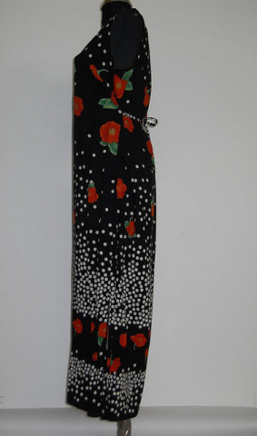 Rochie retro print maci anii '90 - Img 4