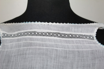 Rochie/ șorțuleț de bebeluș perioada edwardiană cca. 1910 - Img 5