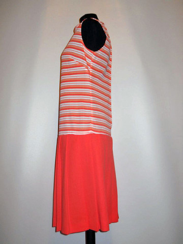 Rochie vintage dungi corai anii '60