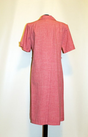 Rochie vintage roz carne anii '70