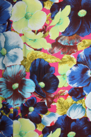 Rochie vintage Tendenz Modelle – floral retro ’90 cu nasturi & buzunare - Img 4