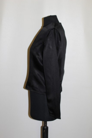 1990s Black Blouse - Img 2