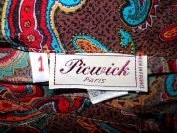 Camasa vintage "Pickwick Paris" anii '70