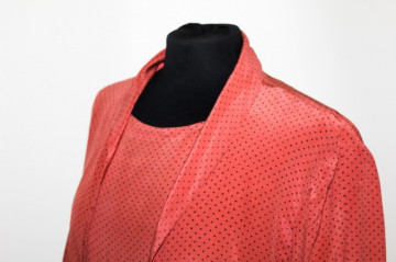 Deux pieces rochie si bolero cu picatele anii '50