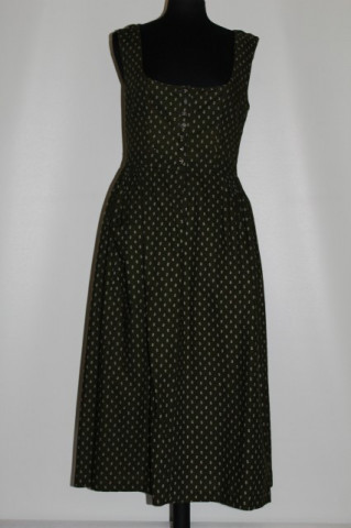Dirndl vintage verde muschi anii '70