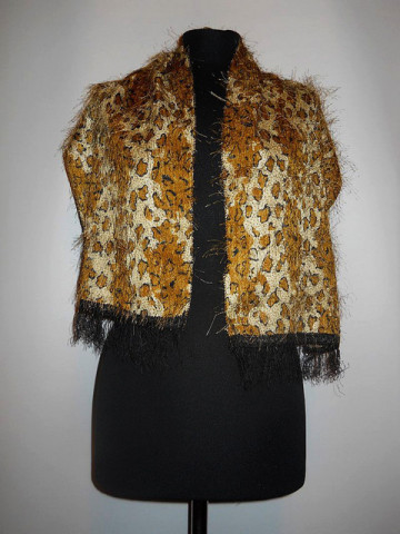 Fular animal print anii '80