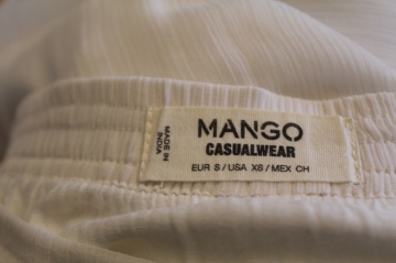 Fustă maxi albă Mango – crepe georgette, stil fluid - Img 7