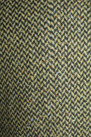 Jachetă din stofă herringbone verde repro anii 70