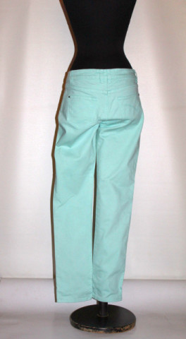 Jeans verde-apă – vintage anii ’90 - Img 3