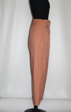 Pantaloni retro maro scorțișoară – anii ’80 - Img 2
