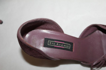 Pantofi violet pruna "5th Avenue"