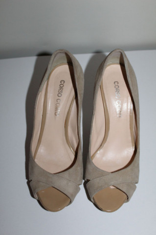 Peep toe crem Corso Como - Img 2