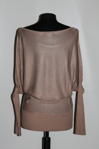 Pulover bej repro anii '70