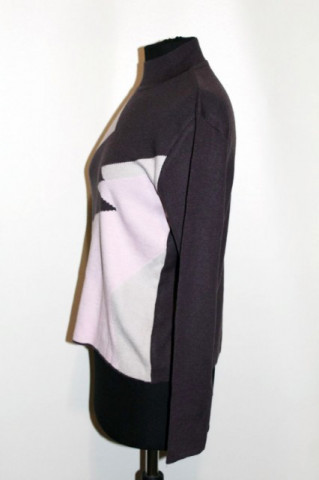 Pulover retro bicolor anii '90
