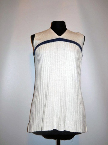 Pulover vintage fara maneci anii '70