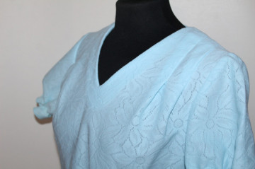 Rochie bleu vintage – anii ’60-’70 - Img 5