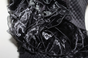 Rochie de ocazie LouLou neagră – designer contemporan - Img 7
