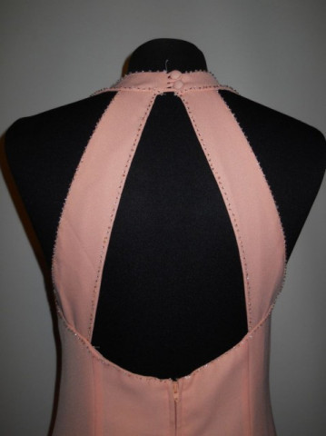 Rochie de seara din crepe frez anii '90
