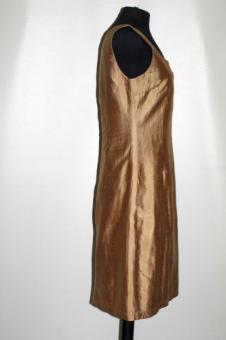Rochie maro bronz repro anii 60