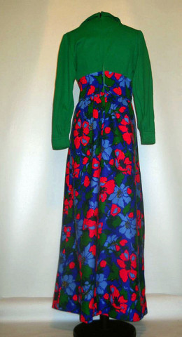 Rochie maxi vintage "Lilly Pulitzer" anii '70