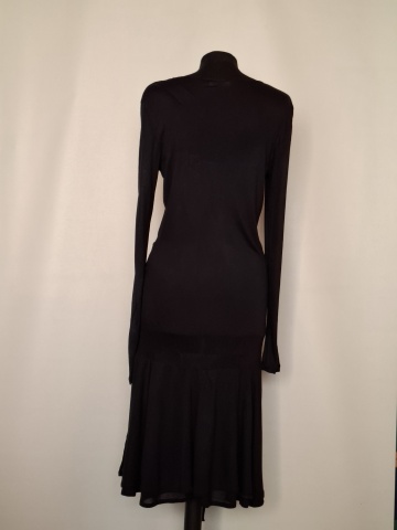 Rochie neagră talie joasă Max&Co repro minimalistă - Img 3