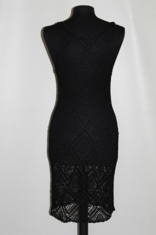 Rochie / overdress negru anii '90