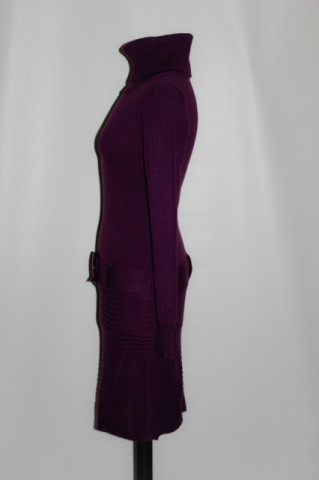 Rochie retro din tricot violet anii '90
