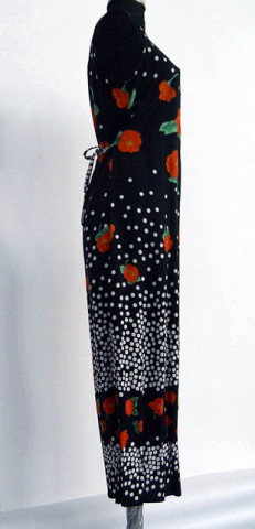 Rochie retro print maci anii '90 - Img 2