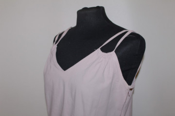 Rochie roz Caraco – vintage anii ’90, model casual  - Img 6