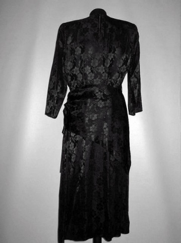 Rochie vintage "Rembrandt" anii '40
