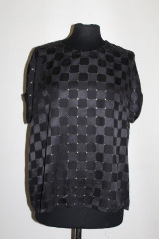 Bluza carouri și lame – vintage anii ’60