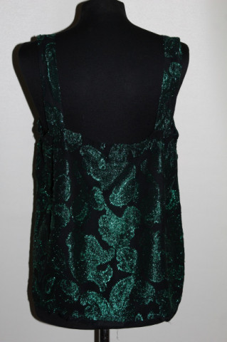 Bluza de ocazie Fink Modell bicolor verde‑negru – retro anii ’80 - Img 3
