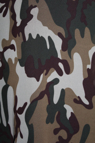 Cămașă chiffon cu print camuflaj – retro safari  - Img 4