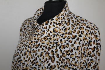 Cămașă retro animal print – anii ’80, stil clasic - Img 5