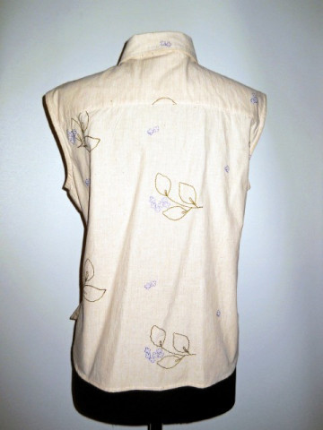 Camasa retro "Sahara Organics" anii '80
