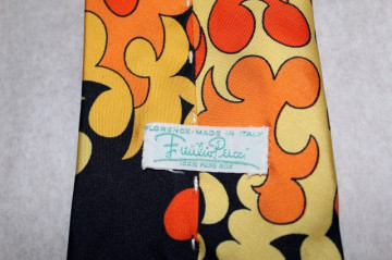 Cravata print psihedelic Emilio Pucci