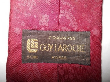 Cravata vintage fantezie "Guy Laroche" anii '60
