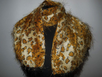 Fular animal print anii '80