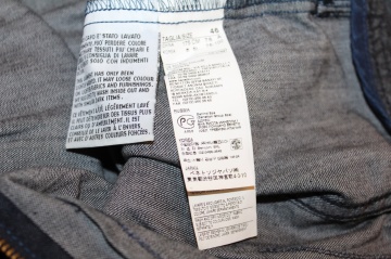 Fustă denim Benetton – anii ’90, bleumarin-indigo, croială structurată - Img 7