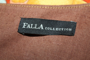 Fustă Falla Collection cu print floral și fructe – retro repro anii ’80 - Img 5