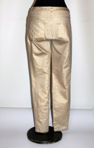 Jeans auriu retro – repro anii ’90, vibe grunge urban - Img 3