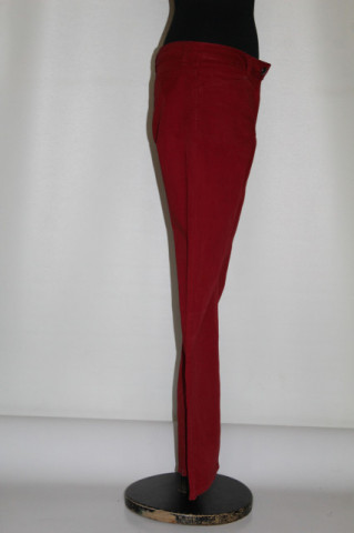 Jeans roșu vintage Kenzo – vibe retro casual ’90 - Img 2