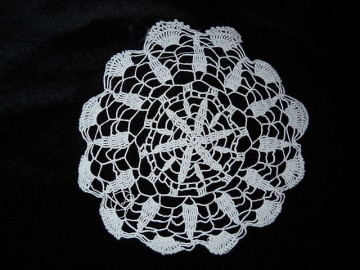 Mileu vintage in forma de floare anii '60