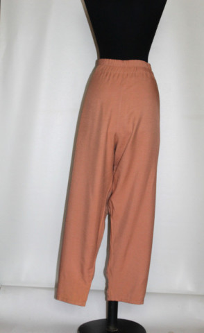 Pantaloni retro maro scorțișoară – anii ’80 - Img 3