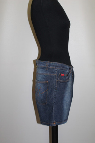 Pantaloni scurți jeans – retro repro anii ’70 - Img 2