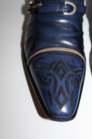 Pantofi bărbătești albaștri Cesare Paciotti